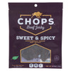 Chops Beef Jerky - Beef Jerky Sweet and Spicy - Case of 8-2.75 oz