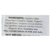 Element Organic Dipped Rice Cakes - Dark Chocolate - Case of 6 - 3.5 oz