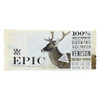 Epic - Bar - Venison - Sea Salt - Pepper - Case of 12 - 1.5 oz