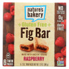 Nature's Bakery Gluten Free Fig Bar - Raspberry - Case of 6 - 2 oz.