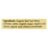 Omena Organics Pie Fllng - Organic - Tart Cherry - Case of 12 - 21 oz