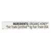 Wholesome Sweeteners Honey - Organic - White - Unfiltered - Case of 6 - 16 oz