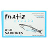 Matiz Sardines - Olive Oil - Gallego - Case of 12 - 4.2 oz