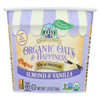 Bakery On Main Oats and Happiness Oatmeal Cup - Almond Vanilla - Case of 12 - 1.9 oz. Bakery On Main Oats and Happiness Oatmeal Cup - Almond Vanilla - Case of 12 - 1.9 oz.