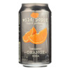 Wild Poppy Soda - Organic - Orange - Case of 6 - 4/12 fl oz