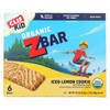 Clif Kid Zbar - Iced Lemon Cookie - Case of 9 - 7.62 oz