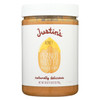 Justin's Nut Butter Peanut Butter - Honey - Case of 6 - 28 oz.