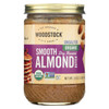 Woodstock Unsalted Organic Smooth Dry Roasted Almond Butter - 1 Each 1 - 16 OZ