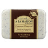 A La Maison - Bar Soap - Coconut Charcoal - 8.8 Oz A La Maison - Bar Soap - Coconut Charcoal - 8.8 Oz