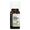 Aura Cacia - Essential Oil - Rosemary Verbenone - Case of 1 - .25 fl oz.