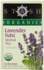 Stash Tea - Organic - Herbal - Lavender-Tulsi - 18 Bags - Case of 6