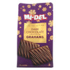 Midel - Dark Chocolate Graham Crackers - Case of 12 - 8 oz. Midel - Dark Chocolate Graham Crackers - Case of 12 - 8 oz.