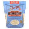 Bob's Red Mill - Quick Cooking Rolled Oats - Gluten Free - Case of 4-28 oz.