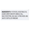 Calbee Snapea Crisp - Whole Cuts - Salt and Vinegar - Case of 24 - 1.35 oz. Calbee Snapea Crisp - Whole Cuts - Salt and Vinegar - Case of 24 - 1.35 oz.
