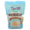 Bob's Red Mill - Oats - Organic Steel Cut Oats - Case of 4 - 24 oz.