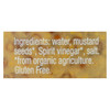 Bornier - Mustard - Organic Whole Grain - Case of 6 - 7.4 oz. Bornier - Mustard - Organic Whole Grain - Case of 6 - 7.4 oz.