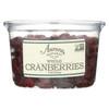 Aurora Natural Products - Whole Cranberries - Case of 12 - 9 oz.