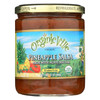 Organicville - Salsa with Agave Nectar - Pineapple - Case of 6 - 16 oz.