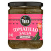 Tres Latin Foods - Tomatillo Salsa - Serrano - Medium Heat - Case of 6 - 16 oz. Tres Latin Foods - Tomatillo Salsa - Serrano - Medium Heat - Case of 6 - 16 oz.