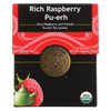 Buddha Teas - Organic Tea - Rich Raspberry Pu-erh - Case of 6 - 18 Bags