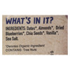 Bearded Brothers - Energy Bar - Bodacious Blueberry Vanilla - Case of 12 - 1.52 oz.