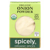 Spicely Organics - Organic Onion Powder - Case of 6 - 0.4 oz.