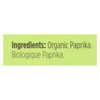 Spicely Organics - Organic Paprika - Case of 6 - 0.45 oz. Spicely Organics - Organic Paprika - Case of 6 - 0.45 oz.