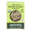 Spicely Organics - Organic Rosemary - Whole - Case of 6 - 0.2 oz. Spicely Organics - Organic Rosemary - Whole - Case of 6 - 0.2 oz.