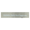 Spicely Organics - Organic Peppercorn - Black - Case of 2 - 3.2 oz.