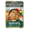 Spicely Organics - Organic Jamaicn Curry Seasoning - Case of 6 - 0.4 oz.