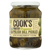Cook's Pantry - Organic Pickles - Polish Dill - Case of 6 - 24 oz.