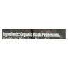Spicely Organics - Organic Peppercorn - Black Whole - Case of 3 - 1.7 oz.