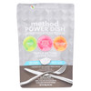 Method - Power Dish Dishwasher Detergent Packs - Free and Clear - 20 Packs - Case of 6 - 10.5 oz.