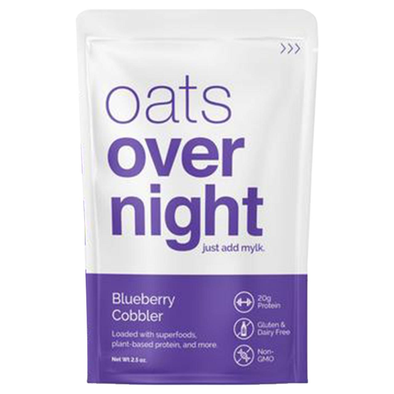 Oats Overnight Blueberry Muffin, 2.2 oz