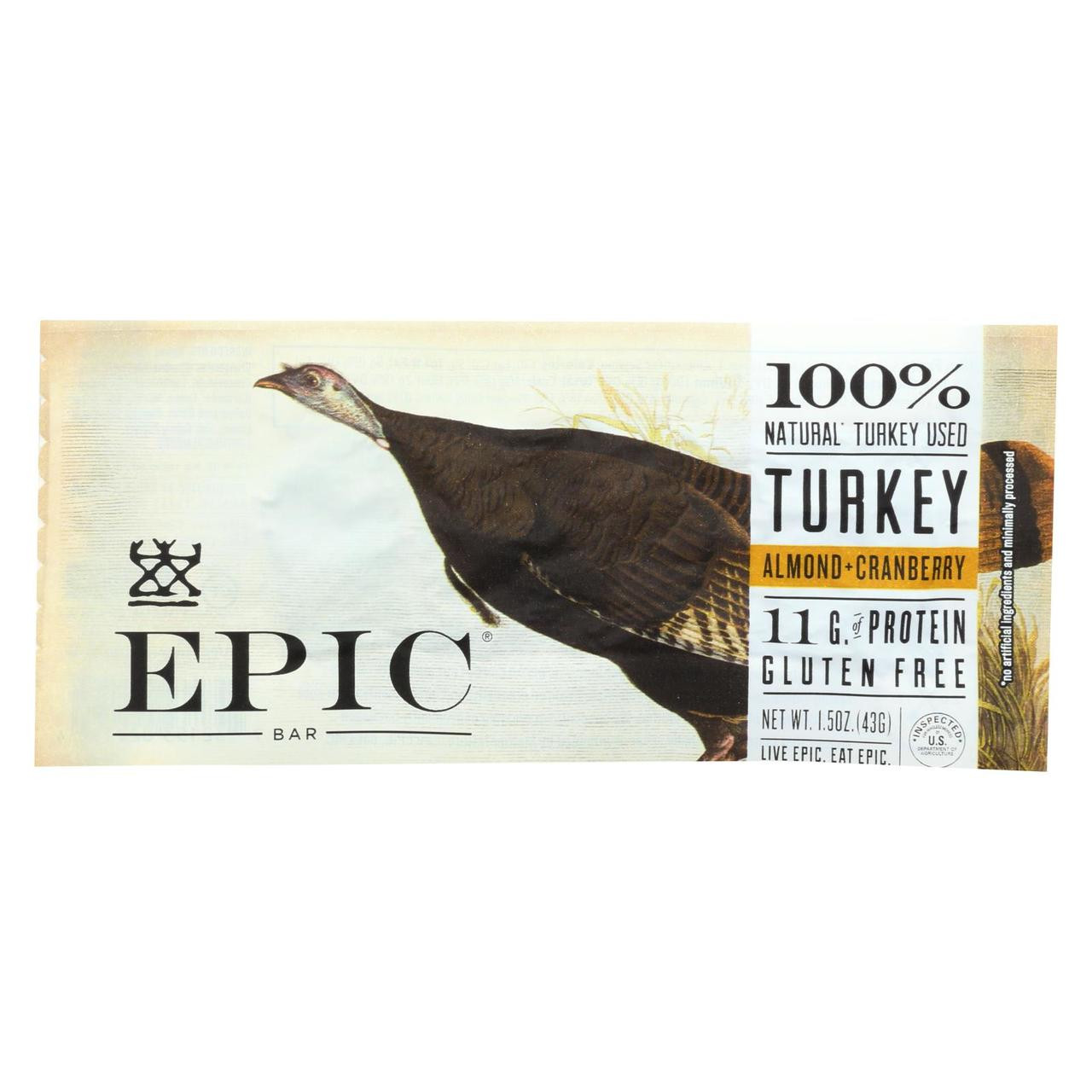 Epic - Bar - Pork - Maple - Uncured Bacon - Case of 12 - 1.5 oz