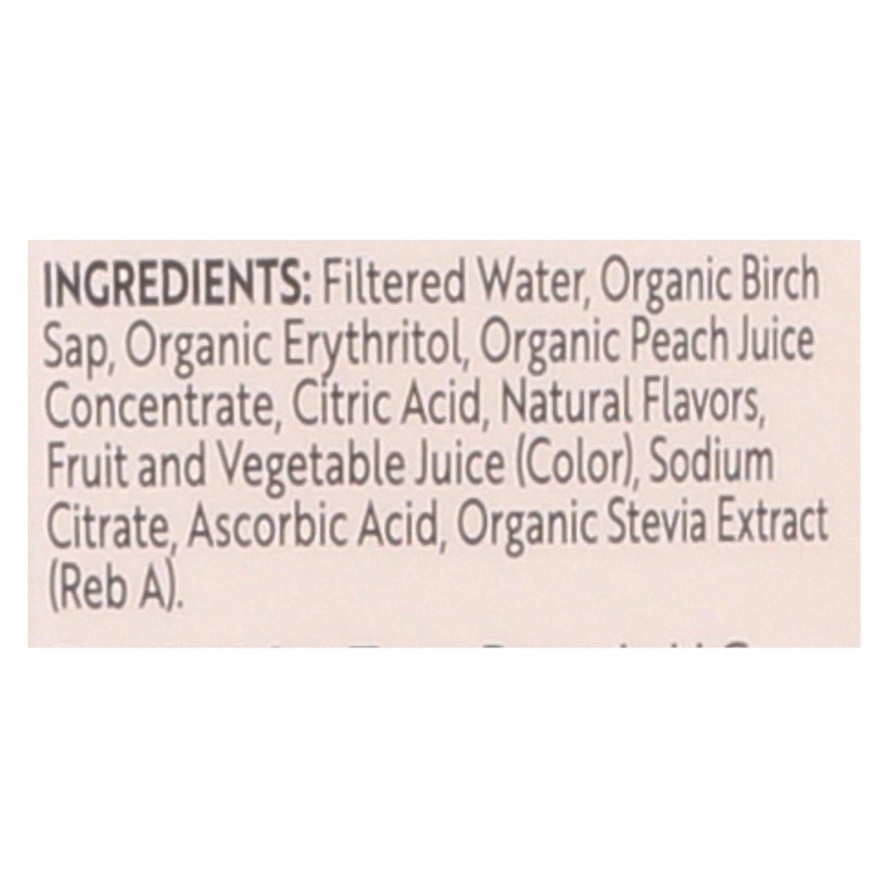 Treo Fruit & Birch Water, Organic, Strawberry - 16 fl oz