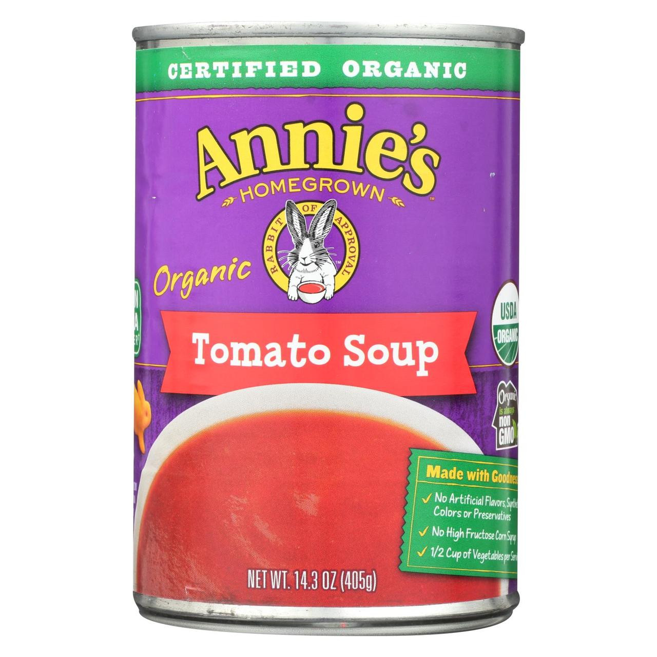 Organic Tomato Soup, 14 oz, Annie's Homegrown