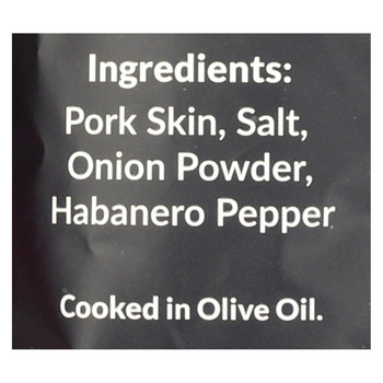 Pork Clouds - Pork Skin - Habanero Pepper - Case of 10 - 2 oz. Pork Clouds - Pork Skin - Habanero Pepper - Case of 10 - 2 oz.