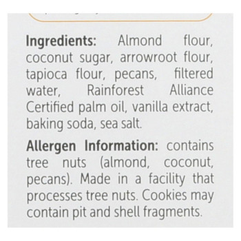 Thrive Tribe - Paleo Cookies - Pecan Shortbread - Case of 6 - 7.65 oz. Thrive Tribe - Paleo Cookies - Pecan Shortbread - Case of 6 - 7.65 oz.