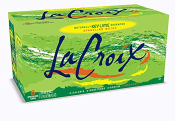 LaCroix - Sparkling Water - Key Lime - Case of 3 - 8/12 fl oz.