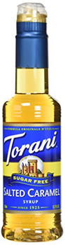 Torani - Coffee Syrup - Sugar Free Salted Caramel - Case of 4 - 12.7 fl oz.
