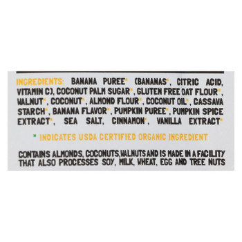 Barnana - Organic Banana Brittle - Pumpkin Walnut - Case of 10 - 3.5 oz.