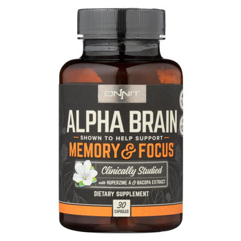 Onnit Labs - Alpha Brain Memory and Focus - 30 CT