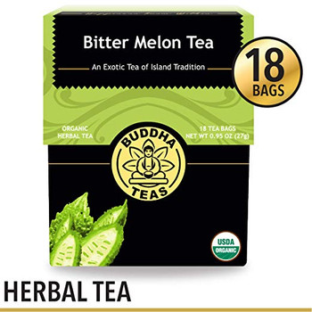 Buddha Teas - Organic Tea - Bitter Melon - Case of 6 - 18 Count Buddha Teas - Organic Tea - Bitter Melon - Case of 6 - 18 Count