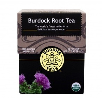 Buddha Teas - Organic Tea - Burdock Root - Case of 6 - 18 Count Buddha Teas - Organic Tea - Burdock Root - Case of 6 - 18 Count
