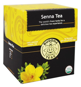 Buddha Teas - Organic Tea - Senna - Case of 6 - 18 Count Buddha Teas - Organic Tea - Senna - Case of 6 - 18 Count
