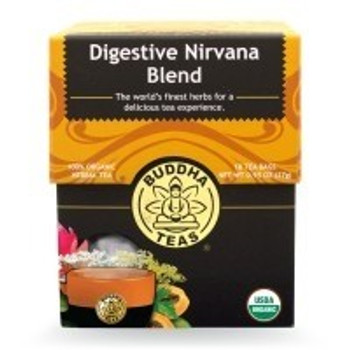 Buddha Teas - Organic Tea - Digestive Nirvana - Case of 6 - 18 Count Buddha Teas - Organic Tea - Digestive Nirvana - Case of 6 - 18 Count