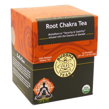 Buddha Teas - Organic Tea - Root Chakra - Case of 6 - 18 Count Buddha Teas - Organic Tea - Root Chakra - Case of 6 - 18 Count