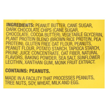 Munk Pack - Protein Cookie - Peanut Butter Chocolate Chip - Case of 6 - 2.96 oz. Munk Pack - Protein Cookie - Peanut Butter Chocolate Chip - Case of 6 - 2.96 oz.