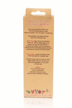 Jack N' Jill Kids - Silicone Toothbrush - 1 Count